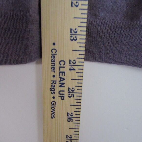 Massimo Dutti Women's Sweater Small Purple Cashmere Wool Capsule Wardrobe Cozy - Picture 8 of 10